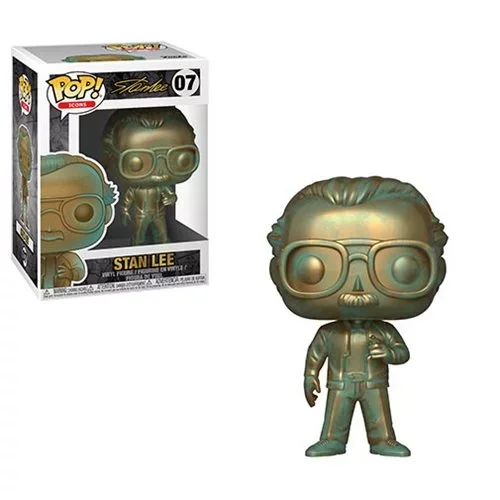 

Official Funko pop Stan Lee (Patina) Vinyl Action Figure Collectible Model Toy with Original Box