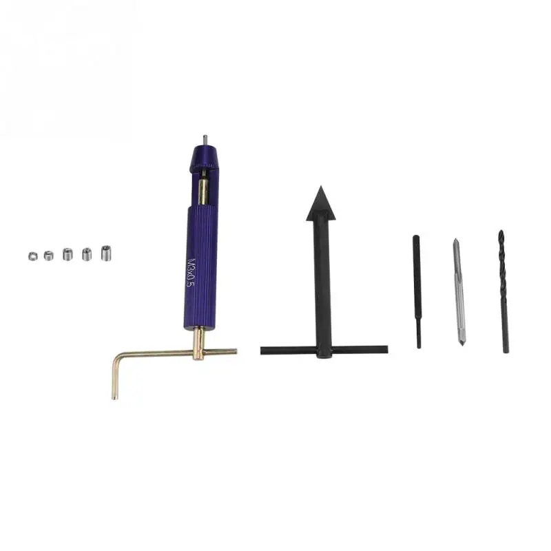 

New M3 Wire Thread Insert Kit Stainless Steel Thread Insert Combination Tool Set Thread Repair Kit Wholesale