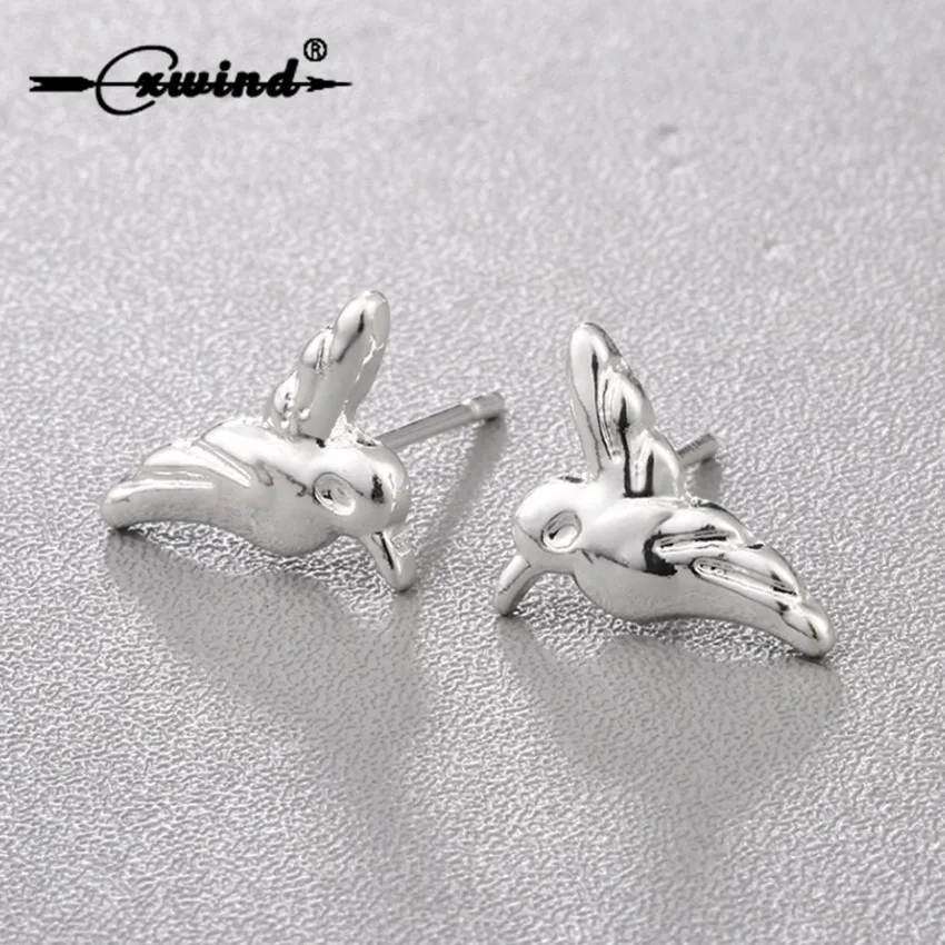 Cxwind Cute Animal Bird Stud Earrings Flying Birds Dove Earring for Woman's Fashion Party Accessory Jewelry brincos | Украшения и