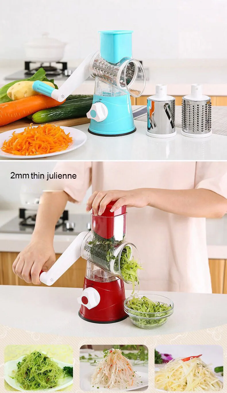 Mandoline Manual Grater Vegetable Cutter Slicer Multifunctional Slicer Potato Cheese Kitchen Gadgets Kitchen Accessories