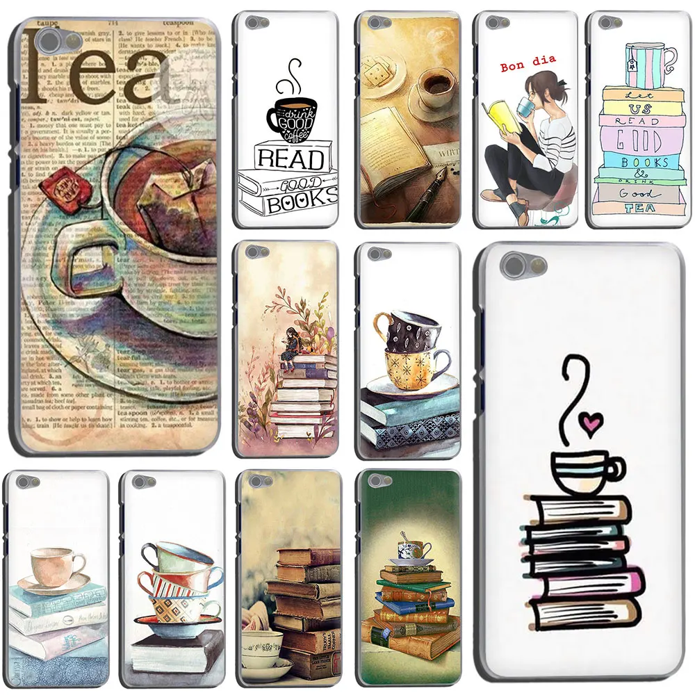 

coffee book Colorful Hard Phone Cover Case for Xiaomi Redmi K20 5 Plus GO 6A Note 8 5 6 Pro 4x 7