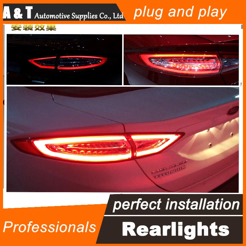 Car Styling LED Tail Lamp For Mondeo LED Taillights 2013 2015 Rear Light DRL Turn Signal