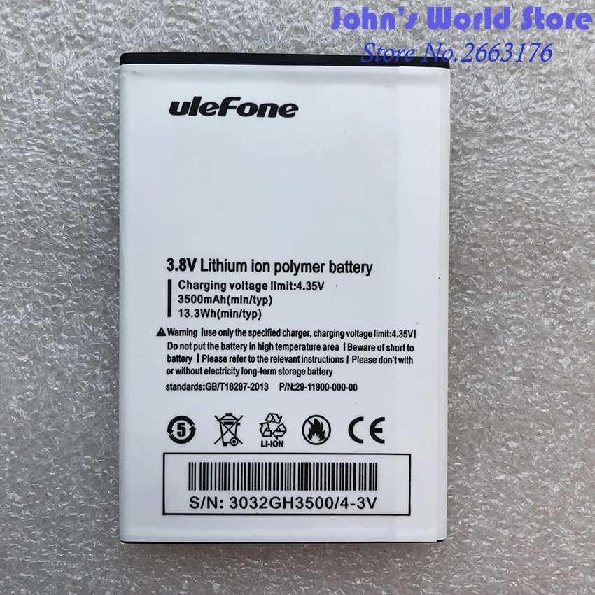 High Quality Original Ulefone U008 Battery Replacement 3500mAh Battery Parts For U008 Pro MTK6737 Smart Phone High Quality Original Ulefone U008 Battery Replacement 3500mAh Battery Parts For U008 Pro MTK6737 Smart Phone