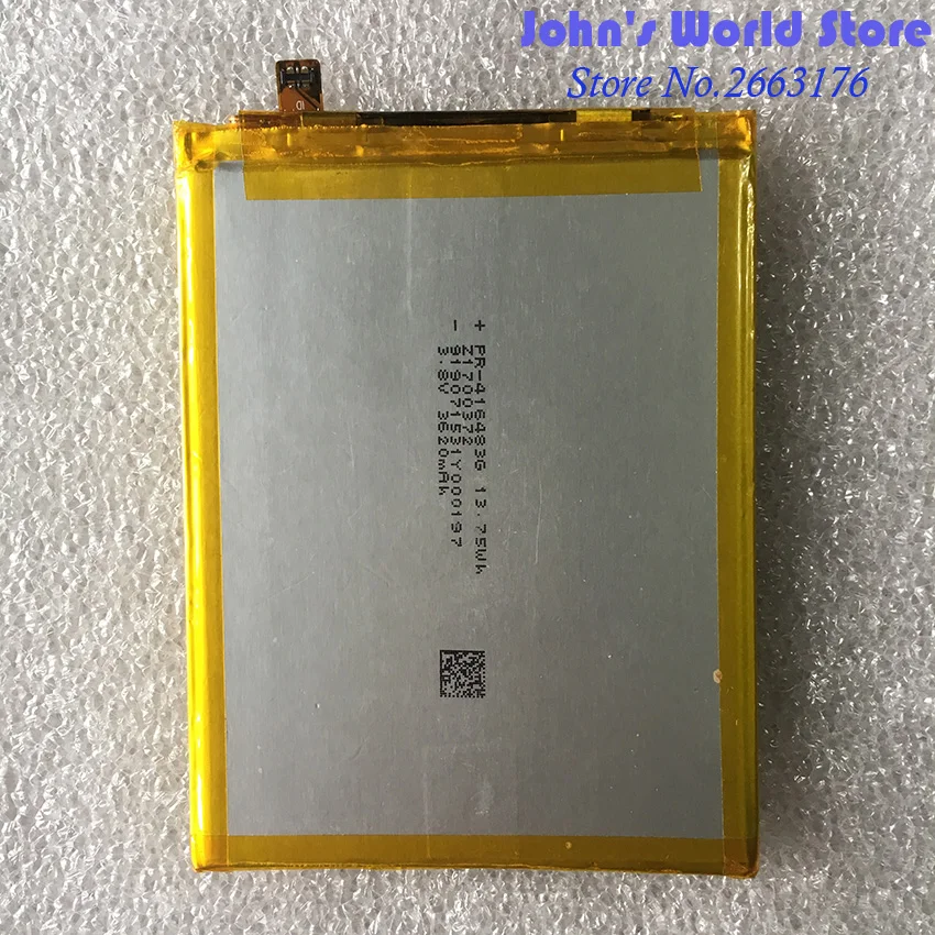 100% первоначально Elephone P8 3620 mAh 3 8 V Замена Резервное копирование Батарея для