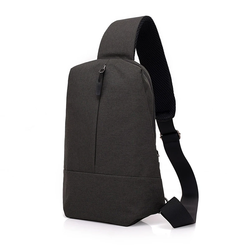 Нагрудная сумка для мальчика, Мужская маленькая сумка через плечо, Мужская мини сумка через плечо, рюкзак для путешествий, Прямая поставка - Цвет: black