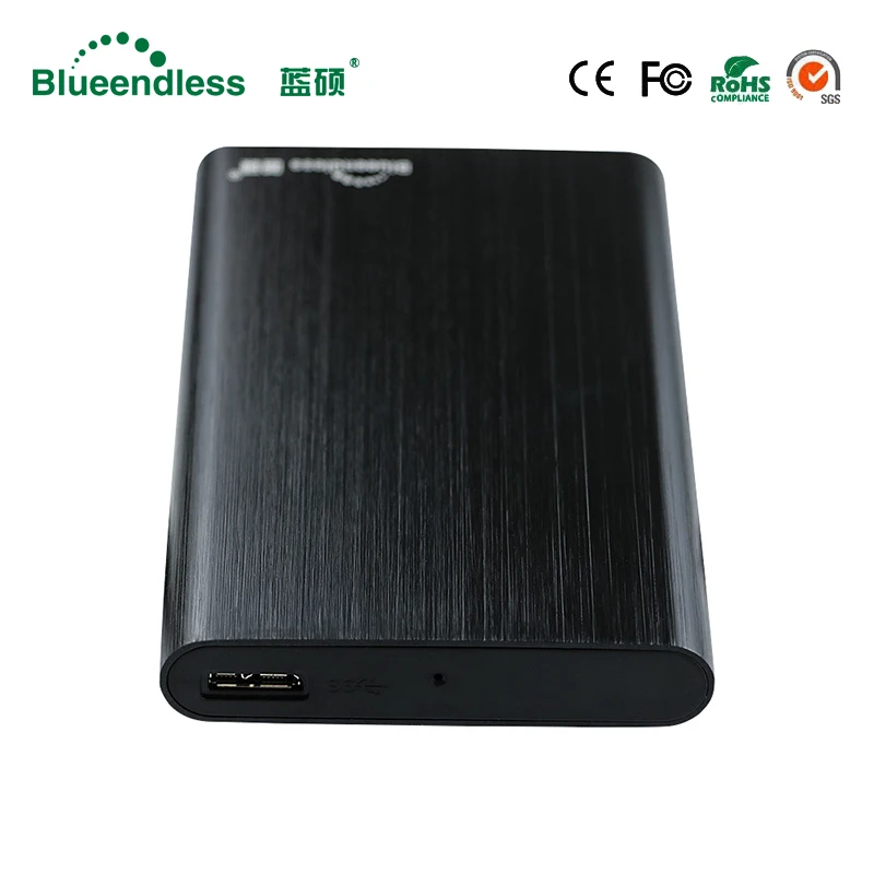  Novedad caja externa hdd 25 disco duro sata usb a 30 disco duro externo 250G HDD carcasa disco duro