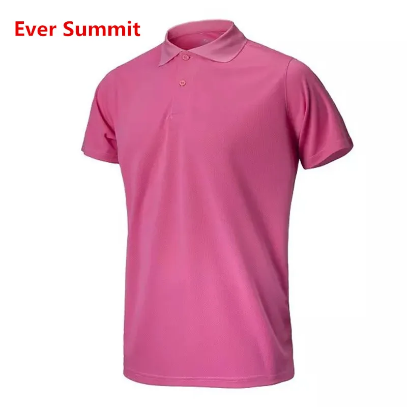 Ever Summit Man Sports POLO хлопок высокого качества взрослые летние плюс футбольные майки индивидуальный логотип удержание поло Golftennis