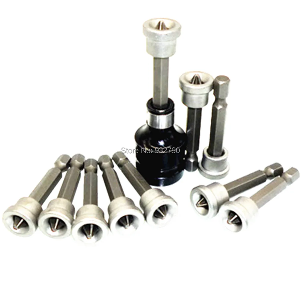 10pc Drywall Plasterboard Phillips No.2 Screwdriver Bits 50mm