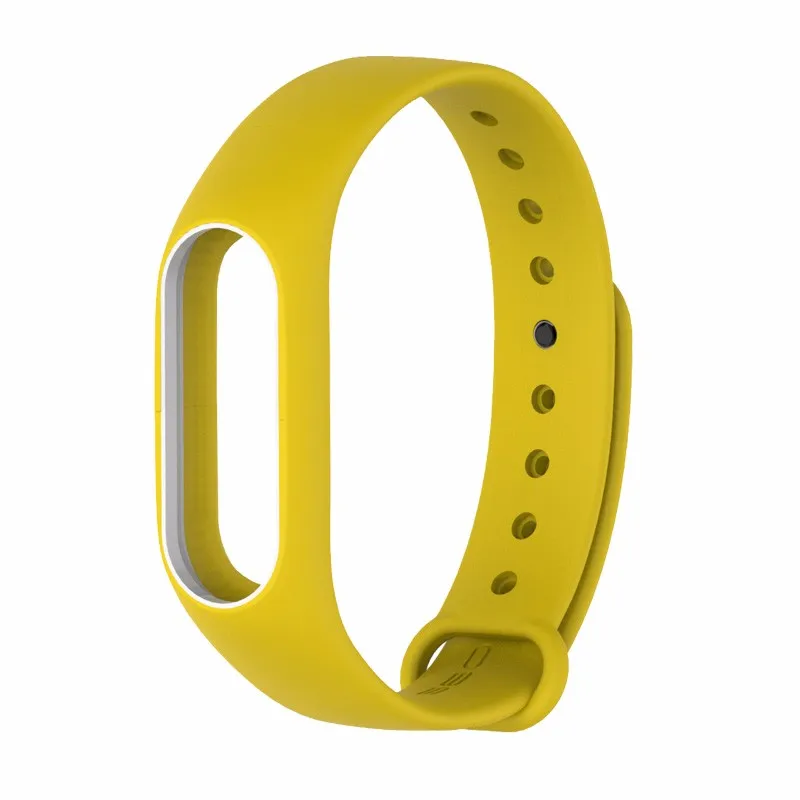 М в наличии 1 шт. сменный ремешок для Xiaomi mi band 2 Smart браслет двойной цвет много