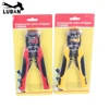 Multifuncional automático Cable Pelacables alicates Auto Ajuste Crimper Terminal herramienta HS-D1 cables cortador multiherramienta amarillo ► Foto 1/6