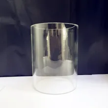 Колонна из боросиликатного стекла, наружный диаметр 90 мм, внутренний диаметр 80 мм, высота 100 мм Стеклянная колонна