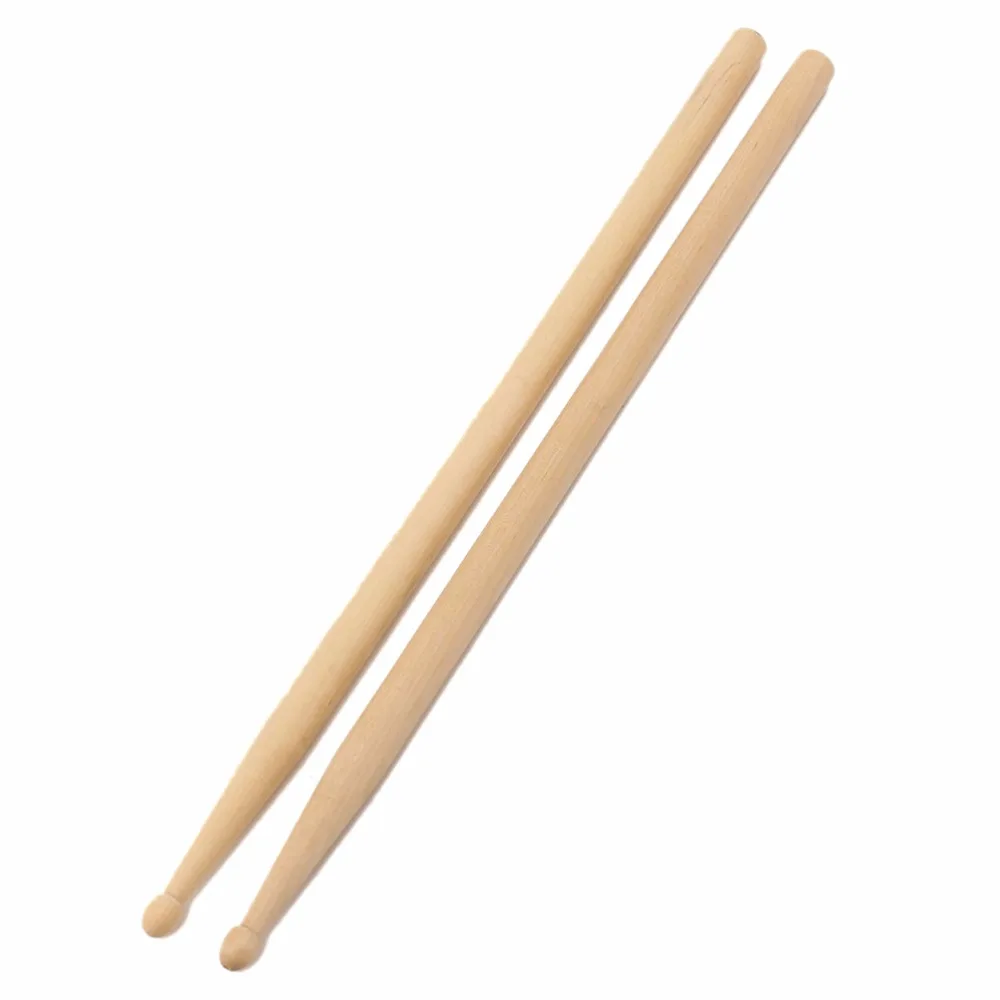 2Pcs 406mm Maple 5A Size Maple Wood Drumsticks Stick For Drum