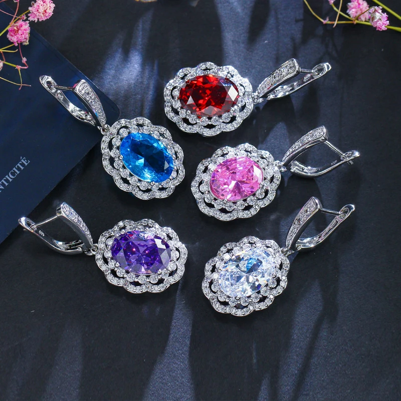Earrings Necklace Ring Set3