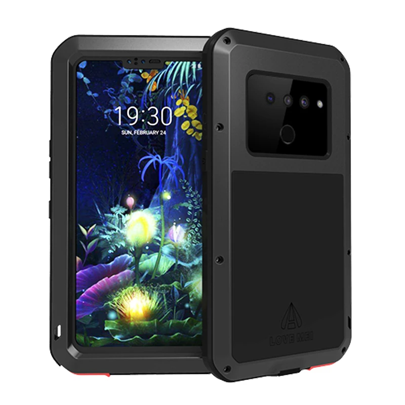 360 Full Body Protective Case For LG V50 ThinQ G8 G8s Shockproof Metal Armor Outdoor Sport Covers G8S s |