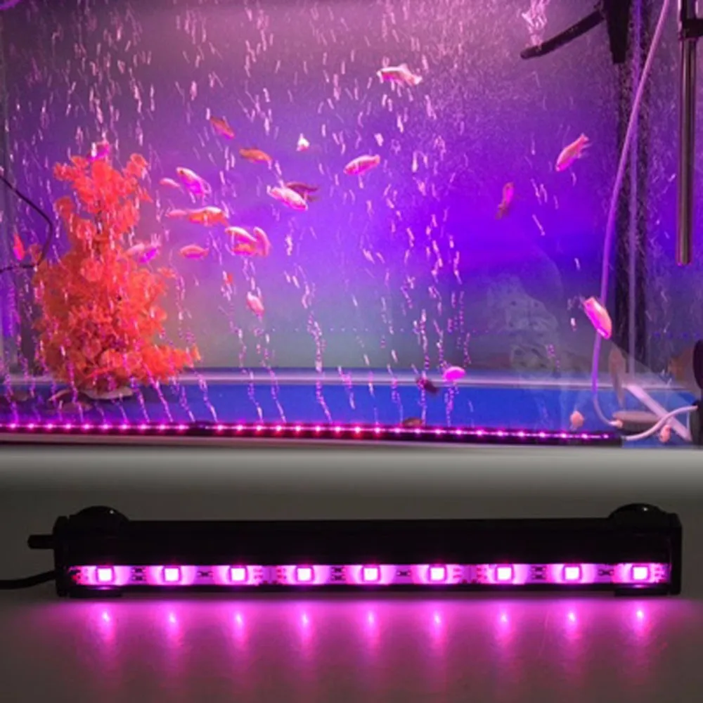 Аквариум 25 см водонепроницаемый свет Srtip для аквариума+ 24 клавиши RC пульт дистанционного управления(ЕС штекер