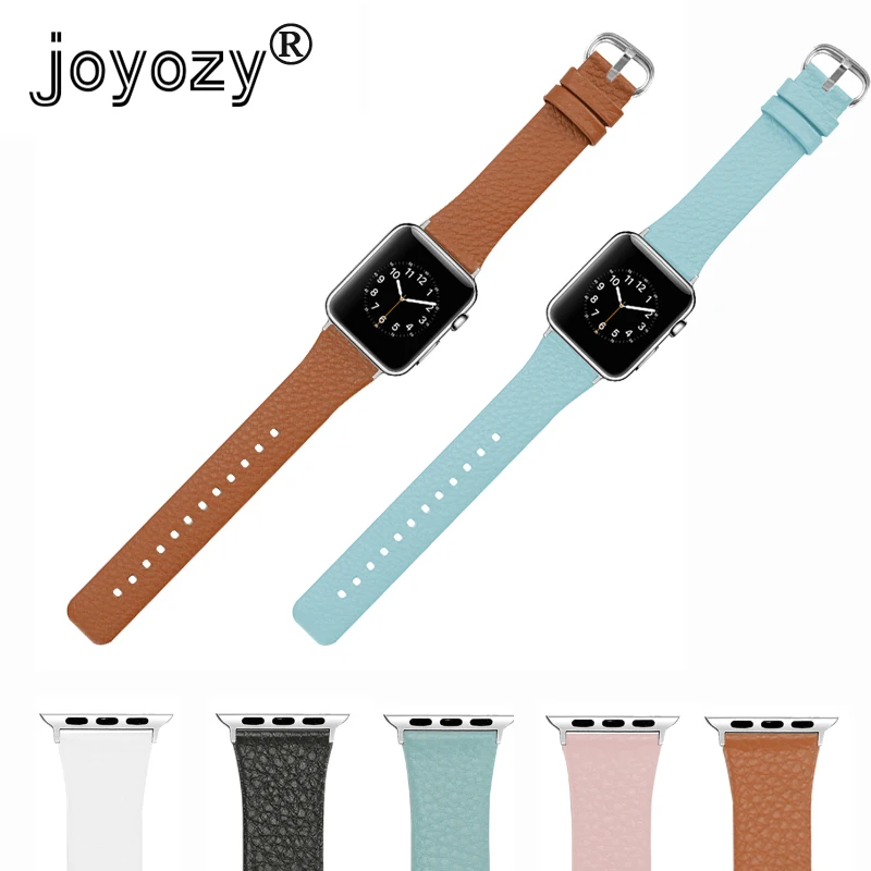 Joyozy кожаный ремешок для мм часов для Apple Watch 38 мм 42 мм Серия 1 Серия 2 серия 3 спорт, Edi Ремешок Модные наручные часы браслет