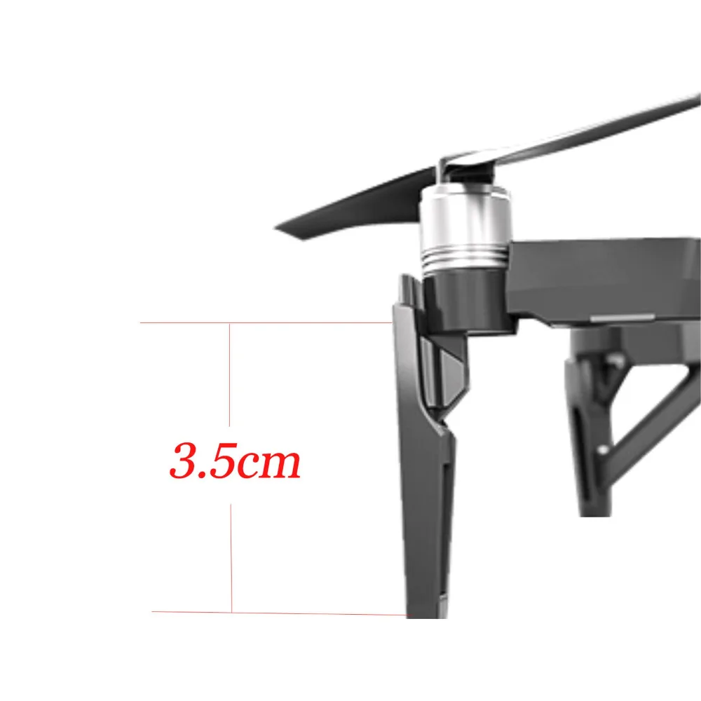 MASiKEN Расширенный посадочный механизм расширение ног защита Подвески запасные части для DJI Mavic Air Drone открытый посадочный комплект