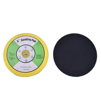 

5" Pneumatic Grinder Polishing Plate Disk Sander Disc Sanding Disk Abrasive Polish Pad Plate