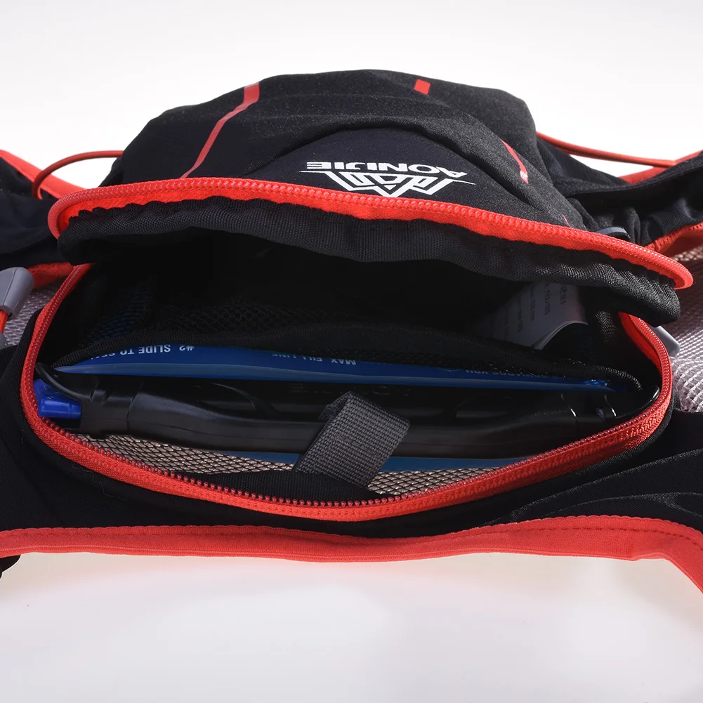 AONIJIE corriendo bolsa E906 Paquete de hidratación mochila Trail Running chaleco agua de la vejiga senderismo Camping corriendo maratón carrera deportes 5L