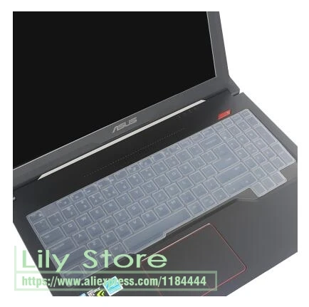 Защитный чехол для клавиатуры ноутбука Asus TUF Gaming FX504 FX504GE FX504GD FX504GM FX504G FX503 FX503VD 15