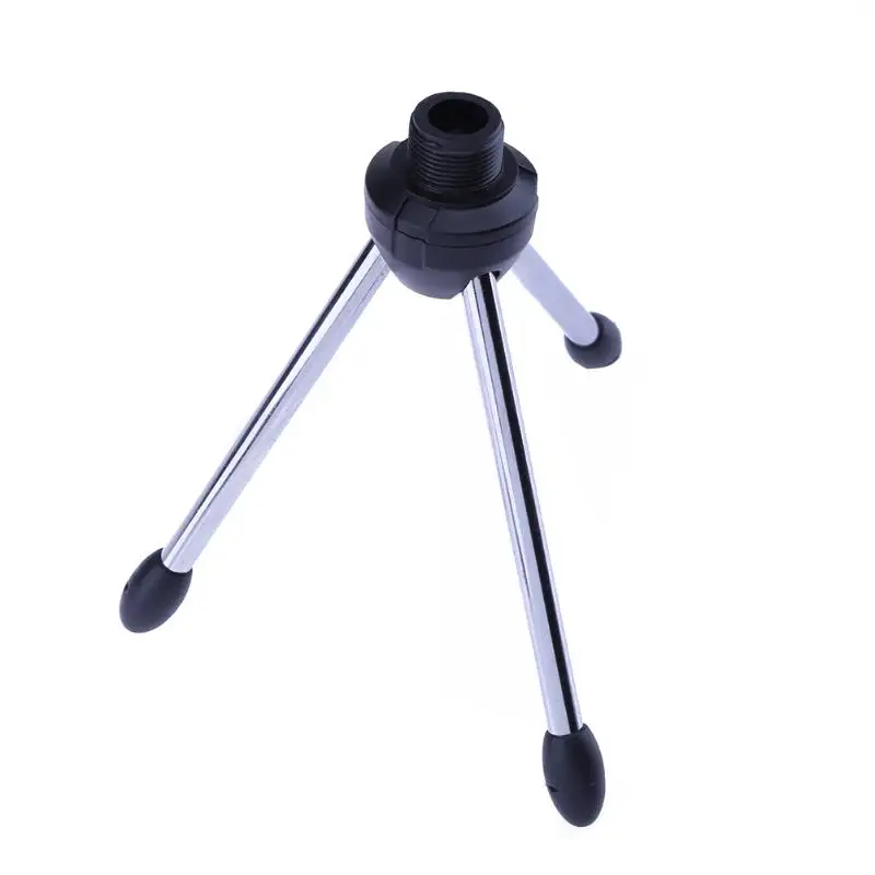 Mini Portable Table Tops Microphone Tripod Zinc Alloy Mic Stand Bracket Desktop Adjustable Microphones Tripods Holder Mini Portable Table Tops Microphone Tripod Zinc Alloy Mic Stand Bracket Desktop Adjustable Microphones Tripods Holder