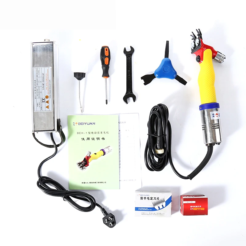 220V BEH-1C Electric Sheep Shearing Machine Full Metal Casing Wool Shears Y | Инструменты