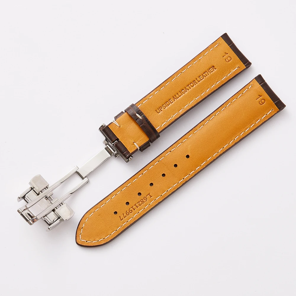 Genuine Leather Watchband Watch Strap 