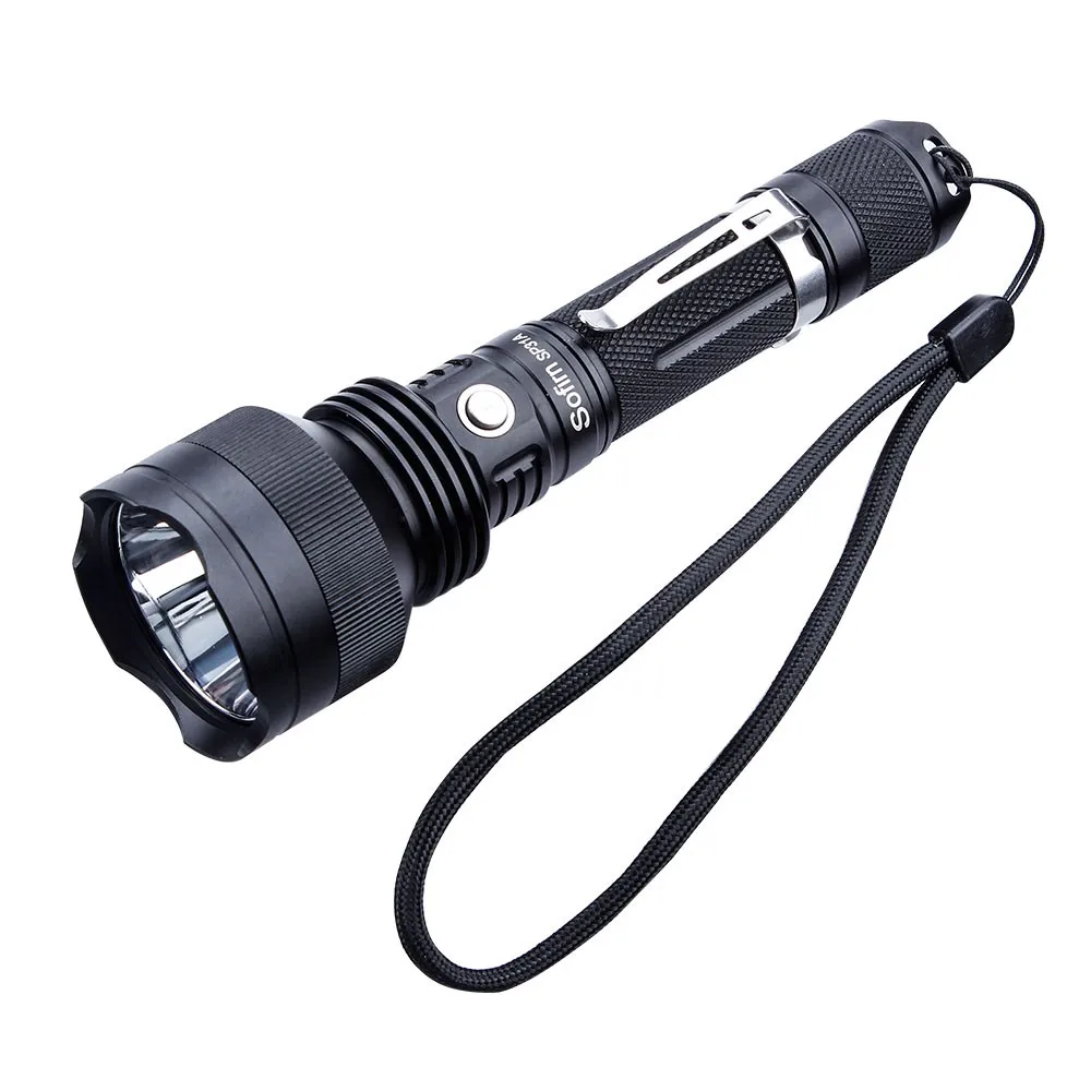 Sofirn SP31A Мощный светодиодный вспышка светильник 18650 Cree XP-L2 1050LM светодиодный фонарь светильник Тактический 6 режимов вспышки светильник режим памяти светодиодный налобный фонарь