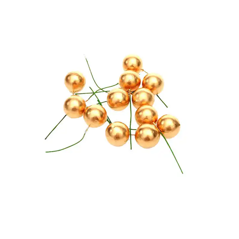 2018 New 12Pcs Christmas Tree Decoration Simulation Cherry Xmas Decorative Pendant Christmas Decorations For Home #2o26#f (4)