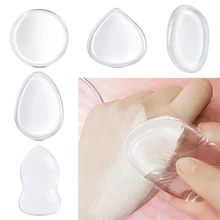 Капельки воды BB Жидкая Основа желе пуф для макияжа силиконовые слоеные прозрачные листья не едят порошок воздушная подушка