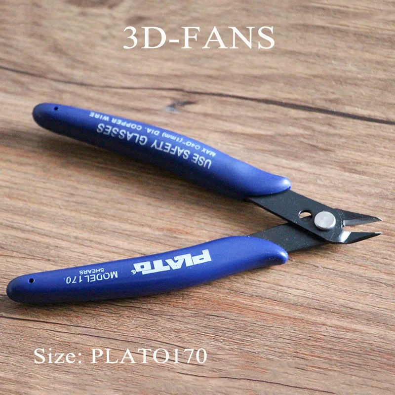 1 قطعة أفلاطون 170 بالتمني المشبك DIY الإلكترونية قطري كماشة الجانب قطع كماشة سلك القاطع 3D أجزاء الطابعة شحن مجاني