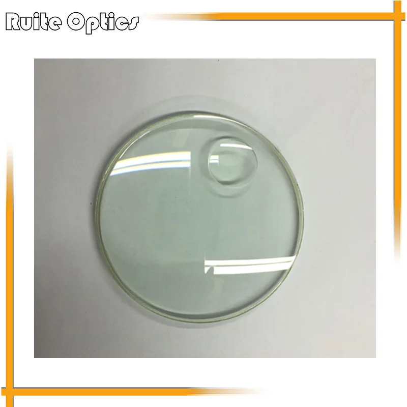 90mm 5x Double Convex Optics Glass Lens Magnifying Glass Lenses 10x Desk Lamp Magnifier Replacement Part