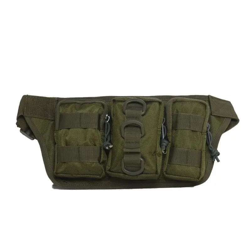 

Water Resistant Hiking Traveling Waist Pack Bag Fishing Tackle Storage Running Camping Hiking Hunting Multifunction Bag
