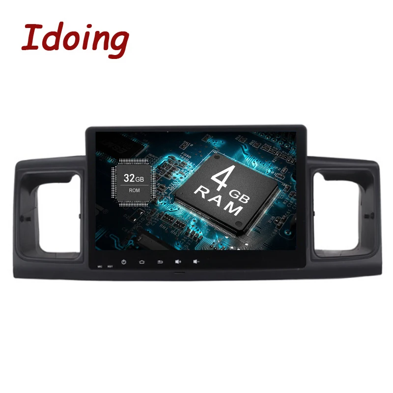 Idoing 2Din 9 &quotAndroid8.0/7 1 Автомобильный gps плеер для Toyota Corolla E120 2003 2006 4G + 32G авто радио