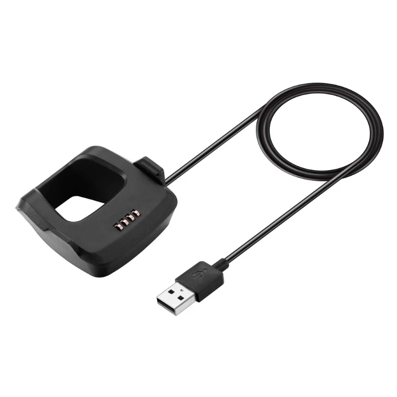 OOTDTY USB Зарядное устройство Держатель Док-кабель для Garmin Forerunner 205/305 gps Смарт-часы 1 м