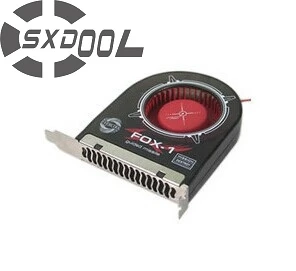 1 шт. EVERCOOL FOX-1 шт. компьютерное шасси в корпусе теплоотвод PCI кулер охлаждающий вентилятор Радиатор воздуходувка 2200 об/мин 2Pin IDE Molex разъем питания