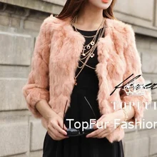 Женский натуральный кроличий мех розовая куртка натуральный кроличий мех длинное пальто теплая зимняя верхняя одежда TP119