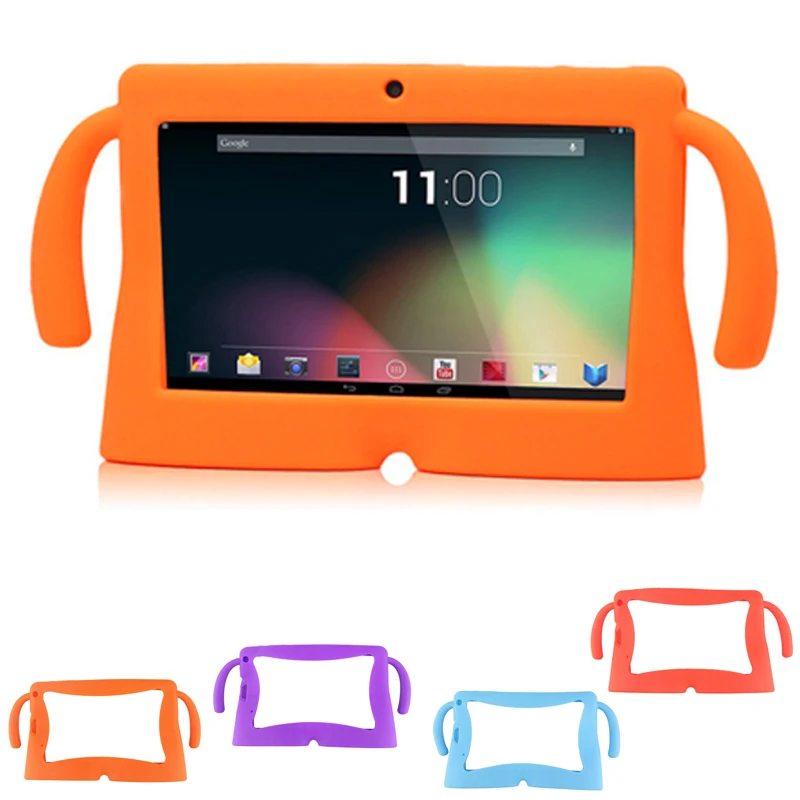  9 Inch Cute Soft Silicone Rubber Gel Case Cover For A31 Android Girls Boys Kids Tablet PC 