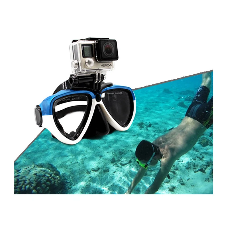 3 Colors Diving Mask Underwater Diving Glasses Anti-fog Adult Swimming Glasses with Detachable Mount For GoPro Xiaomi Yi1 Camera (15)