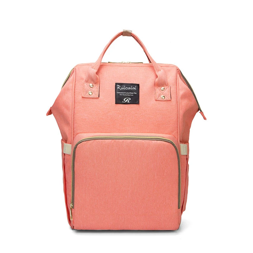 

Fashion Mummy Maternity Nappy Bag Large Capacity Waterproof Baby Bag Travel Backpack Milk Powder Nursing Bag for Baby Care