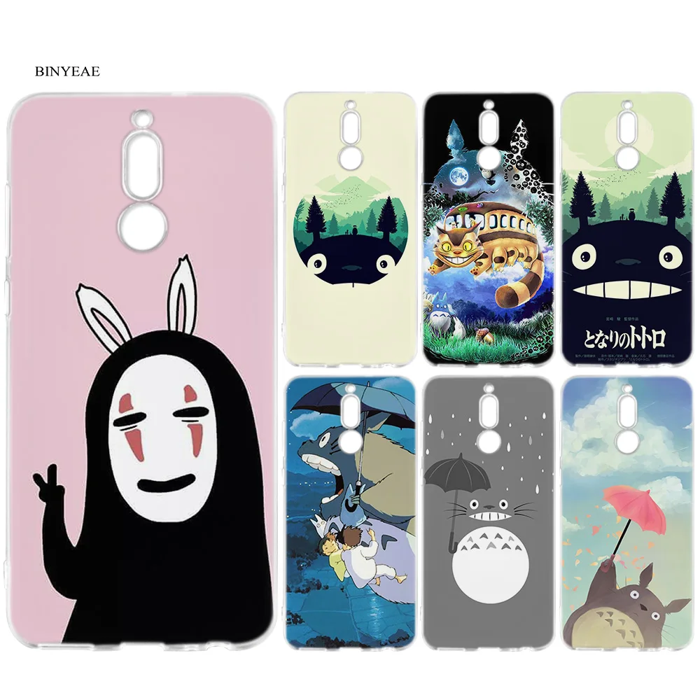 

Cover Cases for Huawei Mate 10 20 P10 P20 P30 Honor 9 10 Lite Pro P Smart 2019 My Neighbor Totoro Anime Caretoon Coque Case
