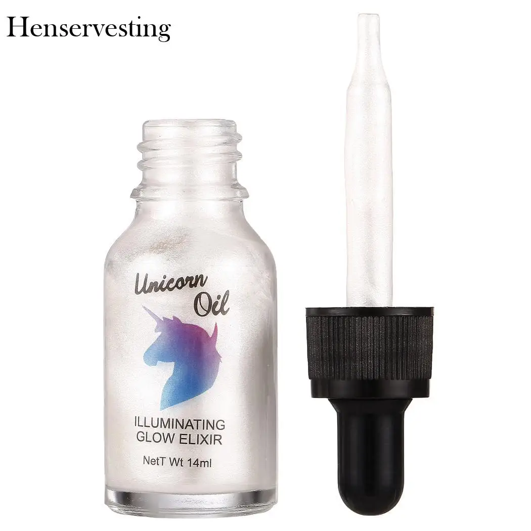 Glow Brightener Illuminating Oil Shimmer Face Makeup Liquid Highlighter