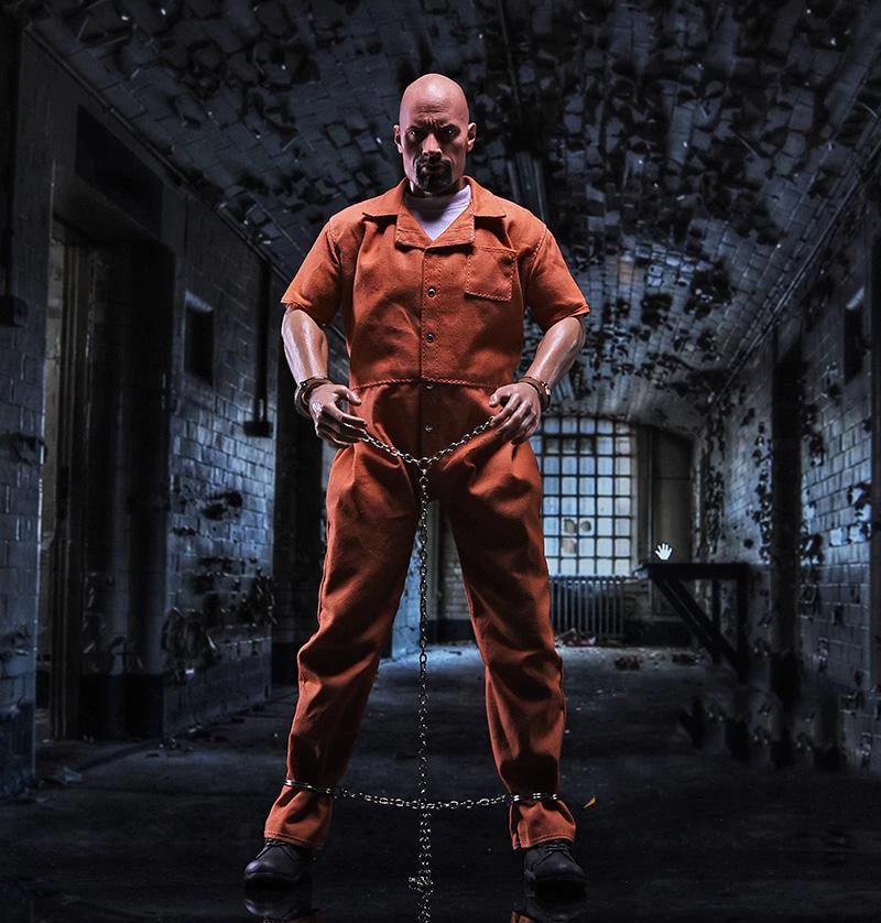 

1/6 Scale Jason Statham Prisoner Clothes with Shoes for 12''Figures