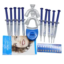 Отбеливание зубов 44% Перекись Отбеливание зубов Системы Оральный гель комплект зубов Whitener агента