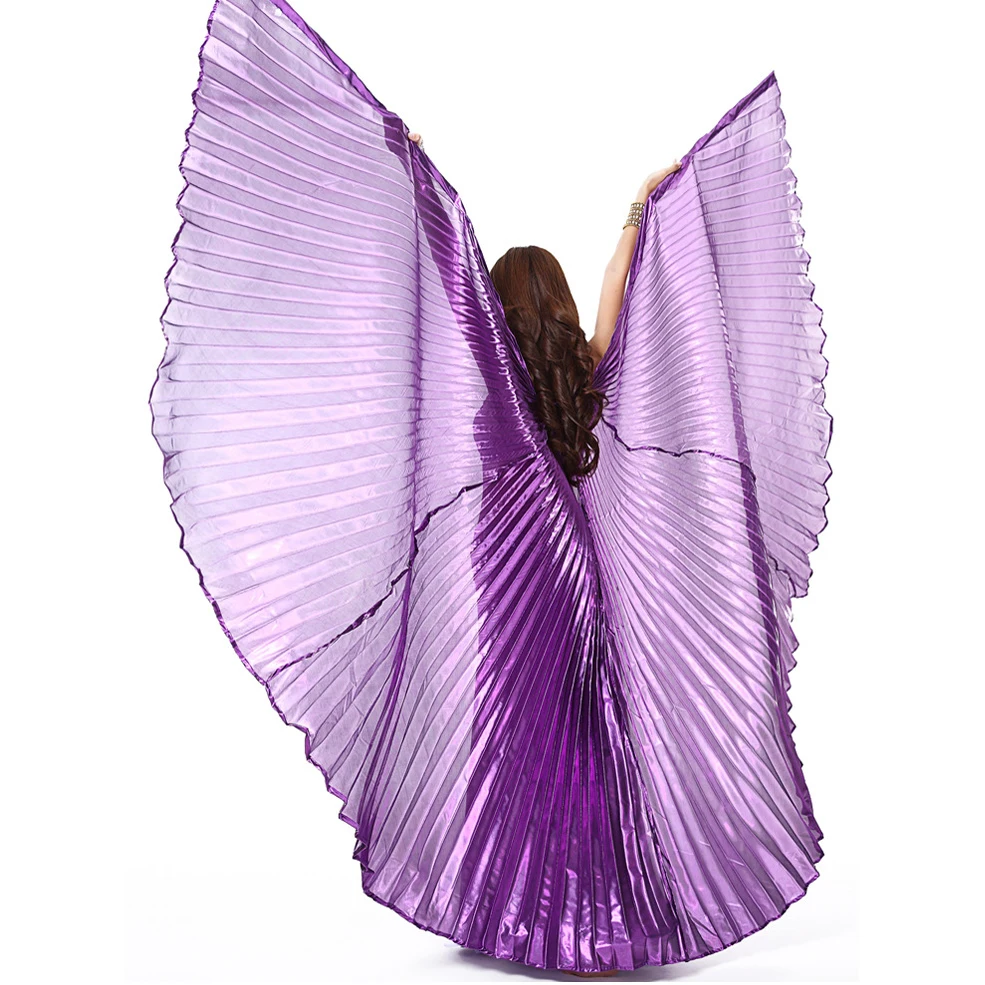 

2018 New ISIS Wings Belly Dance Non-Split Wings Bellydance Adult Wings For Dance With Sticks