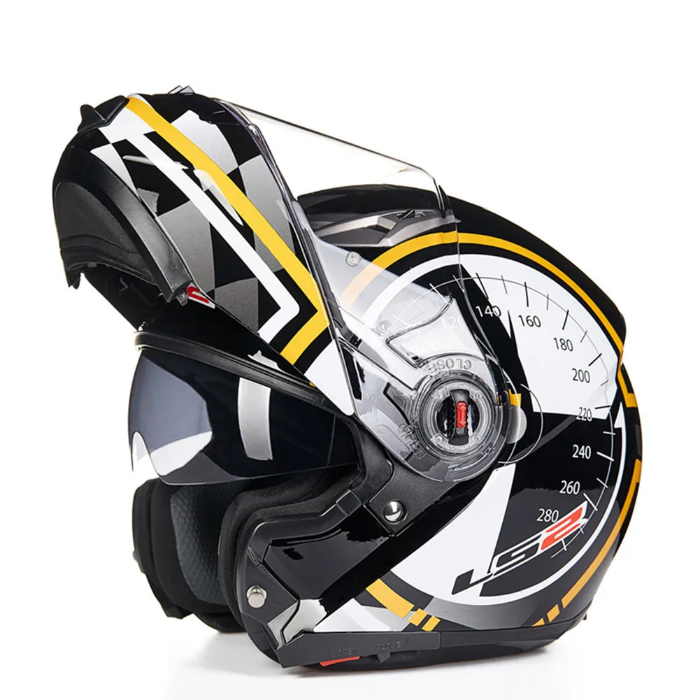 LS2 шлем мотоциклетный модульный флип Capacete Мото Kask Helm крейсерские шлемы 370|Шлемы| |