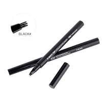 Водонепроницаемый татуировки супер прочный Eye Brow Pencil три головы макияж прекрасно эскиз Жидкие Брови ручки не размазывается Лидер продаж