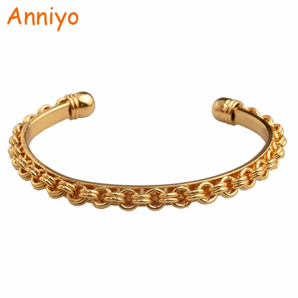 Anniyo Шарм металлический жесткий браслет & Bracletes для женщин модные ювелирные