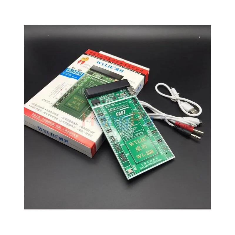 Новейший для WL-338 зарядная плата активации батареи + Кабель Micro USB iPhone XS MAX X XR 8 7p 6S 6sp
