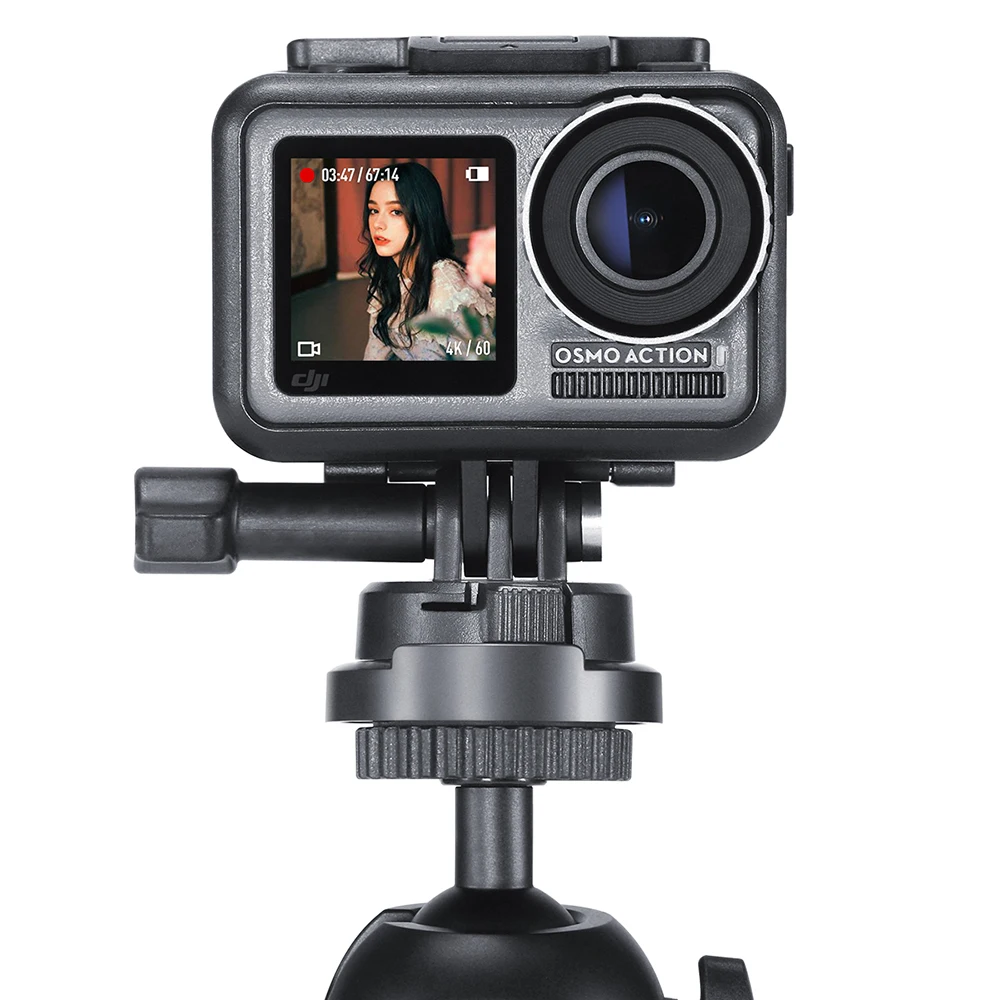 

ULANZI U-12 Quick Release Base and U19 Adapter Mount Holder Kits 1/4 Screw for DJI Osmo Action Sport Action Camera Accessories